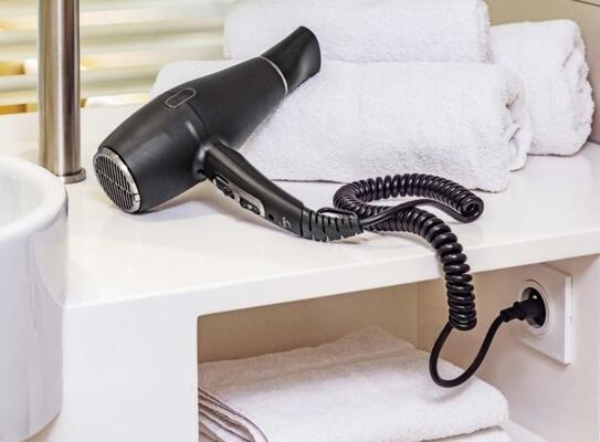Secador de Cabelo tipo pistola Preto Mate 2000W 